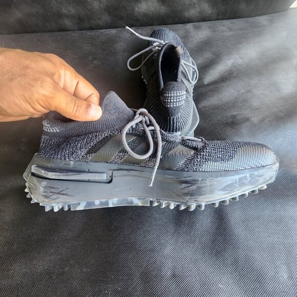 Adidas NMD S1 Core Black Grey Sneakers Size 12 Original Boost - Picture 4 of 8